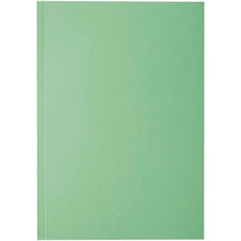 Load image into Gallery viewer, Novella Austen Colours A5 recycled soft cover notebook - 100 sheets — Green (front)