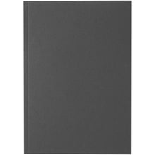 Load image into Gallery viewer, Novella Austen Colours A5 recycled soft cover notebook - 100 sheets — Charcoal (front)