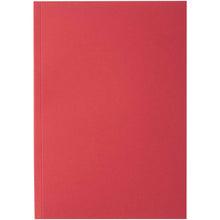 Load image into Gallery viewer, Novella Austen Colours A5 recycled soft cover notebook - 50 sheets — Red (front)