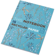 Load image into Gallery viewer, Novella Austen Colours A5 recycled soft cover notebook - 50 sheets — Blue