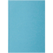 Load image into Gallery viewer, Novella Austen Colours A6 recycled soft cover notebook - 50 sheets — Blue (front)
