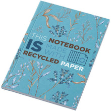 Load image into Gallery viewer, Novella Austen Colours A6 recycled soft cover notebook - 50 sheets — Blue
