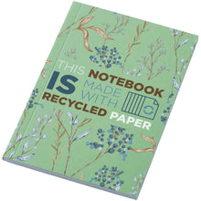 Load image into Gallery viewer, Novella Austen Colours A6 recycled soft cover notebook - 50 sheets — Green
