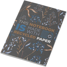 Load image into Gallery viewer, Novella Austen Colours A6 recycled soft cover notebook - 50 sheets — Charcoal