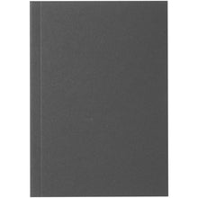 Load image into Gallery viewer, Novella Austen Colours A6 recycled soft cover notebook - 50 sheets — Charcoal (front)
