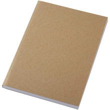 Load image into Gallery viewer, Novella Austen Kraft A5 recycled soft cover notebook - 100 sheets — Natural