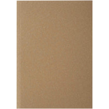 Load image into Gallery viewer, Novella Austen Kraft A5 recycled soft cover notebook - 50 sheets  — Natural (front)