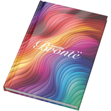 Load image into Gallery viewer, Novella Brontë A5 glossy hard cover notebook - 100 sheets — White