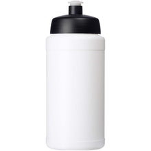 Load image into Gallery viewer, Baseline Rise 500 ml sport bottle — White / Black (front)