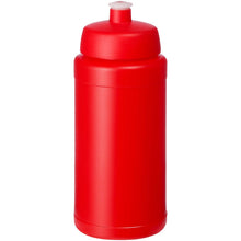 Load image into Gallery viewer, Baseline Rise 500 ml sport bottle — Red / Red (detail)