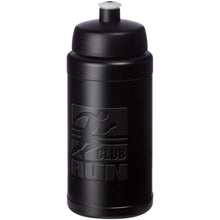Load image into Gallery viewer, Baseline Rise 500 ml sport bottle — Black / Black