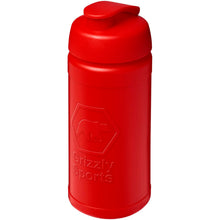 Load image into Gallery viewer, Baseline Rise 500 ml sport bottle with flip lid — Red / Red
