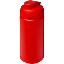 Load image into Gallery viewer, Baseline Rise 500 ml sport bottle with flip lid — Red / Red (detail)