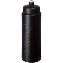 Load image into Gallery viewer, Baseline Rise 750 ml sport bottle — Black / Black