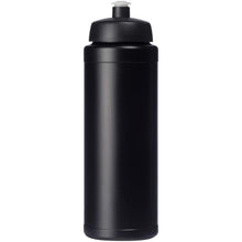 Load image into Gallery viewer, Baseline Rise 750 ml sport bottle — Black / Black (front)