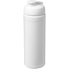 Load image into Gallery viewer, Baseline Rise 750 ml sport bottle with flip lid — White / White (detail)