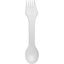 Load image into Gallery viewer, Epsy Rise 3-in-1 spoon, fork, and knife — White (front)