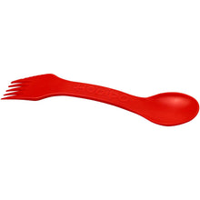 Load image into Gallery viewer, Epsy Rise 3-in-1 spoon, fork, and knife — Red