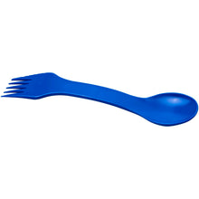 Load image into Gallery viewer, Epsy Rise 3-in-1 spoon, fork, and knife — Blue (detail)