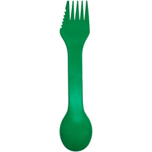 Load image into Gallery viewer, Epsy Rise 3-in-1 spoon, fork, and knife — Green (back)