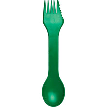 Load image into Gallery viewer, Epsy Rise 3-in-1 spoon, fork, and knife — Green (front)