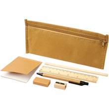 Load image into Gallery viewer, Enviro 7-piece pencil case set — Natural