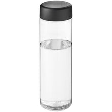 Load image into Gallery viewer, H2O Active® Vibe 850 ml screw cap water bottle — Transparent / Black