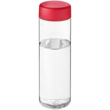 Load image into Gallery viewer, H2O Active® Vibe 850 ml screw cap water bottle — Transparent / Red