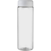 Load image into Gallery viewer, H2O Active® Vibe 850 ml screw cap water bottle — Transparent / White (front)