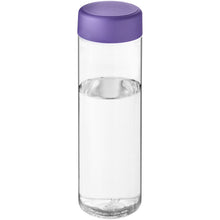 Load image into Gallery viewer, H2O Active® Vibe 850 ml screw cap water bottle — Transparent / Purple