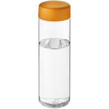 Load image into Gallery viewer, H2O Active® Vibe 850 ml screw cap water bottle — Transparent / Orange