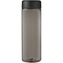 Load image into Gallery viewer, H2O Active® Vibe 850 ml screw cap water bottle — Charcoal / Black (front)