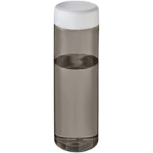 Load image into Gallery viewer, H2O Active® Vibe 850 ml screw cap water bottle — Charcoal / White