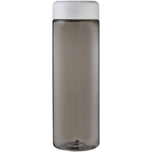 Load image into Gallery viewer, H2O Active® Vibe 850 ml screw cap water bottle — Charcoal / White (front)