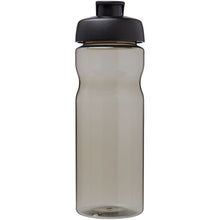 Load image into Gallery viewer, H2O Active® Base Tritan™ 650 ml flip lid sport bottle — Charcoal / Black (front)