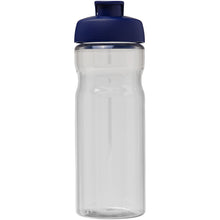 Load image into Gallery viewer, H2O Active® Base Tritan™ 650 ml flip lid sport bottle — Transparent clear / Blue (front)