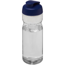 Load image into Gallery viewer, H2O Active® Base Tritan™ 650 ml flip lid sport bottle — Transparent clear / Blue