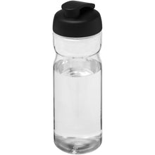 Load image into Gallery viewer, H2O Active® Base Tritan™ 650 ml flip lid sport bottle — Transparent clear / Black