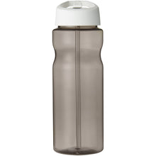 Load image into Gallery viewer, H2O Active® Base Tritan™ 650 ml spout lid sport bottle — Charcoal / White (front)