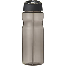 Load image into Gallery viewer, H2O Active® Base Tritan™ 650 ml spout lid sport bottle — Charcoal / Black (front)