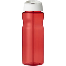 Load image into Gallery viewer, H2O Active® Base Tritan™ 650 ml spout lid sport bottle — Red / White (front)