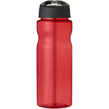 Load image into Gallery viewer, H2O Active® Base Tritan™ 650 ml spout lid sport bottle — Red / Black (front)