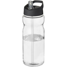 Load image into Gallery viewer, H2O Active® Base Tritan™ 650 ml spout lid sport bottle — Transparent clear / Black