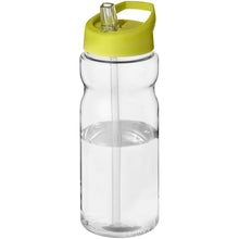 Load image into Gallery viewer, H2O Active® Base Tritan™ 650 ml spout lid sport bottle — Transparent clear / Lime