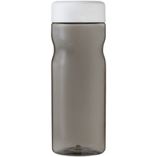 Load image into Gallery viewer, H2O Active® Base Tritan™ 650 ml screw cap water bottle — Charcoal / White (front)