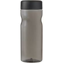 Load image into Gallery viewer, H2O Active® Base Tritan™ 650 ml screw cap water bottle — Charcoal / Black (front)