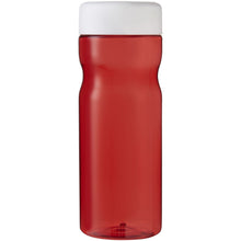 Load image into Gallery viewer, H2O Active® Base Tritan™ 650 ml screw cap water bottle — Red / White (front)