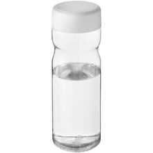 Load image into Gallery viewer, H2O Active® Base Tritan™ 650 ml screw cap water bottle — Transparent clear / White