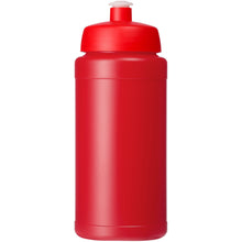 Load image into Gallery viewer, Baseline 500 ml recycled sport bottle — Red / Red (front)