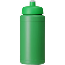 Load image into Gallery viewer, Baseline 500 ml recycled sport bottle — Green / Green (front)